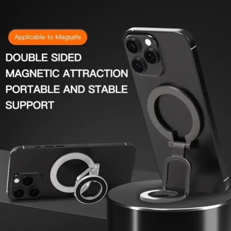 ที่วางโทรศัพท์แบบวงแหวนพับได้  - Dual Phone Holder บทวิจารณ์และราคา