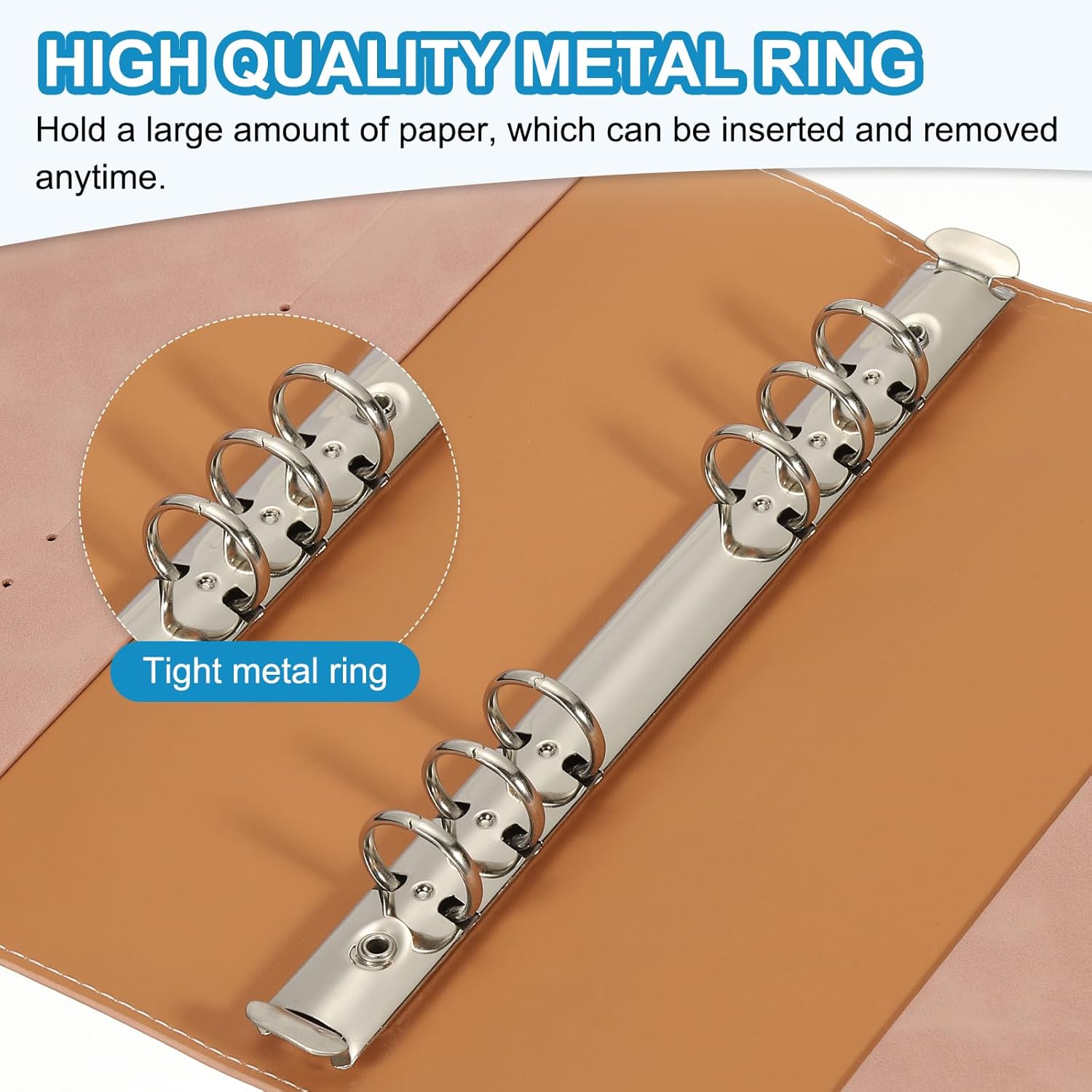สมุดบันทึกปกหนัง PU แบบนิ่ม A5 - Ring Binder Box บทวิจารณ์และราคา
