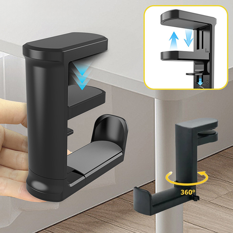 ที่ยึดหูฟังแบบหนีบโต๊ะ ไม่ต้อง - Headphone Hook Under บทวิจารณ์และราคา