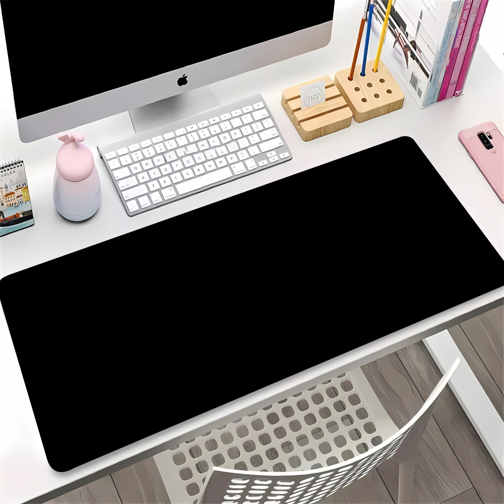 สีทึบ Gaming Mouse Pad Gamer ถ - Desk Setup Accessories Aesthetic บทวิจารณ์และราคา