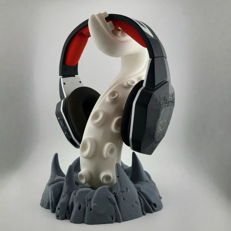 ขาตั้งหูฟังรูปหนวดปลาหมึกคธูลู - Desk Setup Headphones บทวิจารณ์และราคา