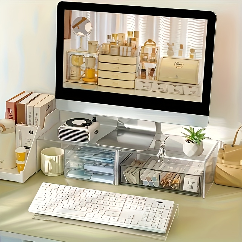 ขาตั้งคีย์บอร์ดอะคริลิค ตัวจัด - Desk Setup Design บทวิจารณ์และราคา