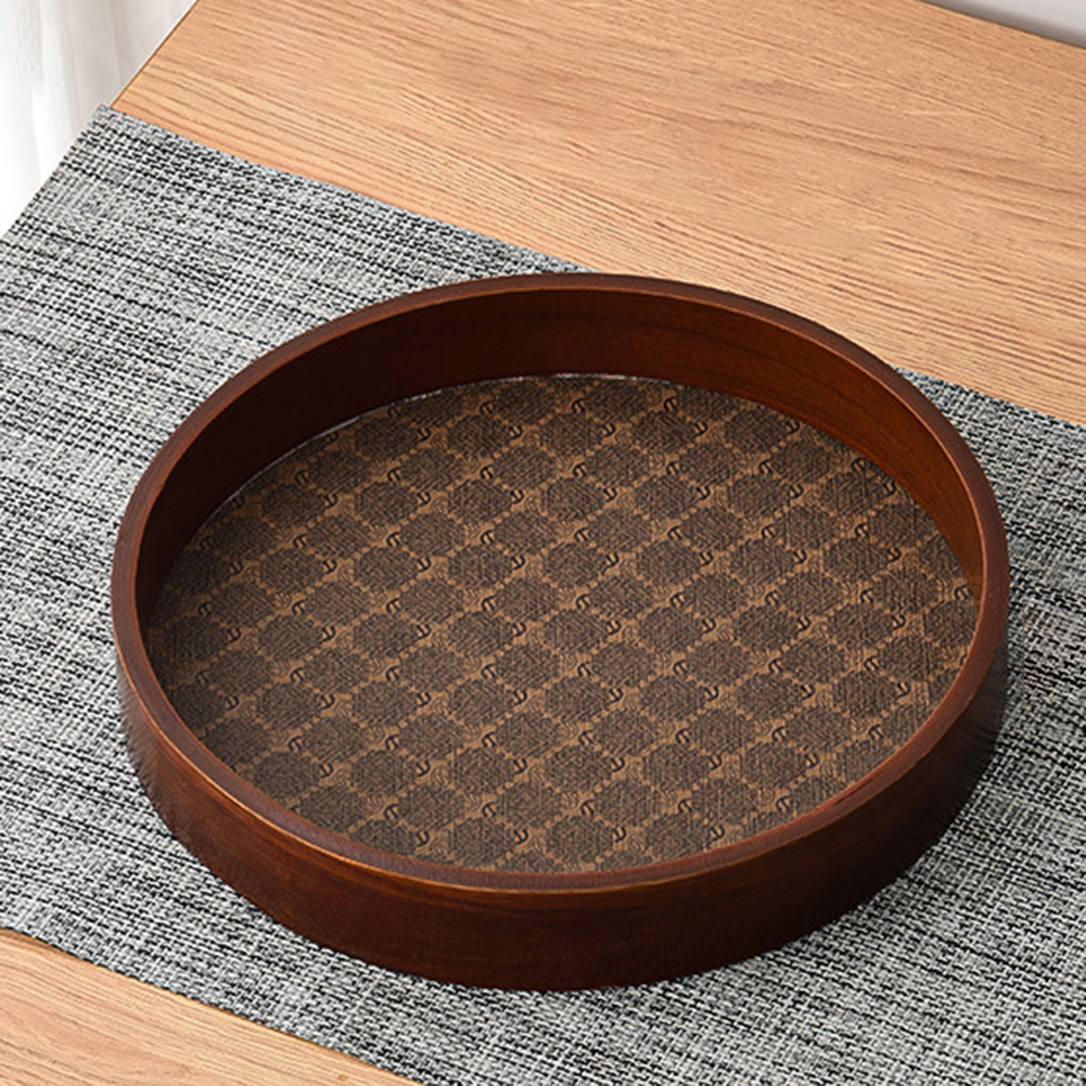รอบ Vintage ชาเสิร์ฟ Platter แ - Desk Setup Design บทวิจารณ์และราคา