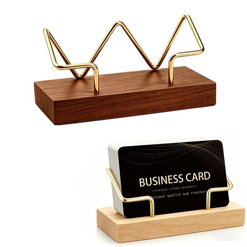 【A8】ที่ใส่นามบัตรไม้ ที่จัดระเ - Desk Setup Home บทวิจารณ์และราคา
