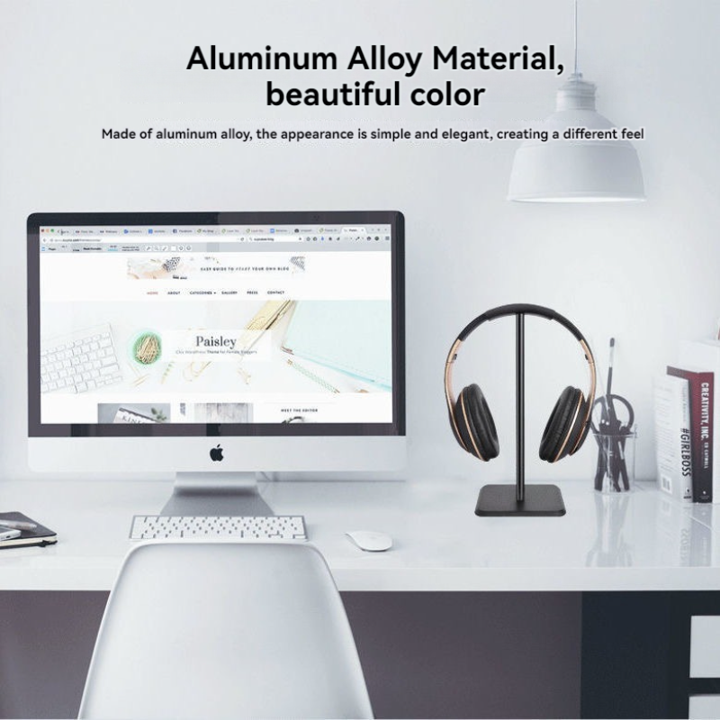 Universal ขาตั้งหูฟังอลูมิเนีย - Headphone Hook Under บทวิจารณ์และราคา