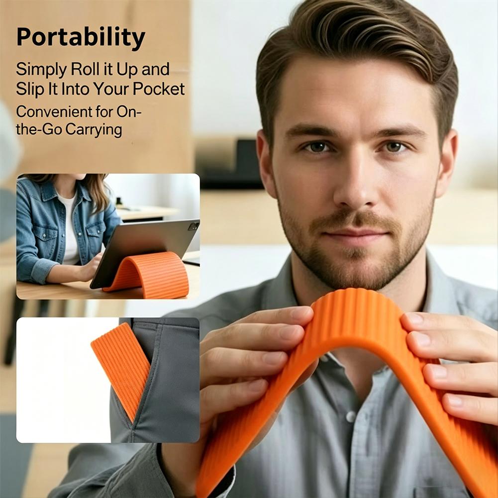 ที่วางโทรศัพท์มือถือซิลิโคนแบบ - Dual Phone Holder บทวิจารณ์และราคา