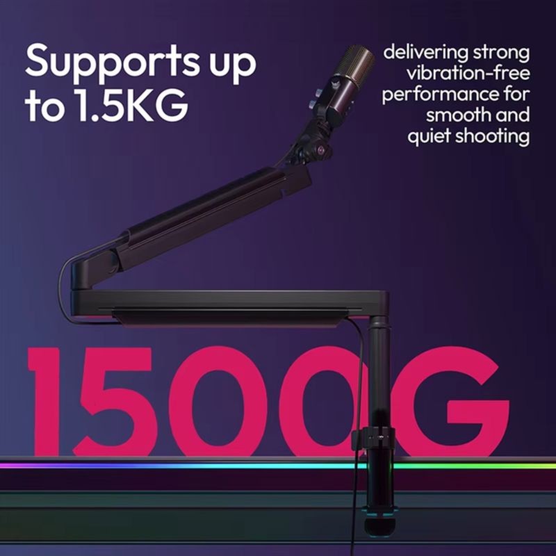 ซุปเปอร์เซลล์ ZJ05 แขนไมโครโฟน - Desk Setup Streaming บทวิจารณ์และราคา