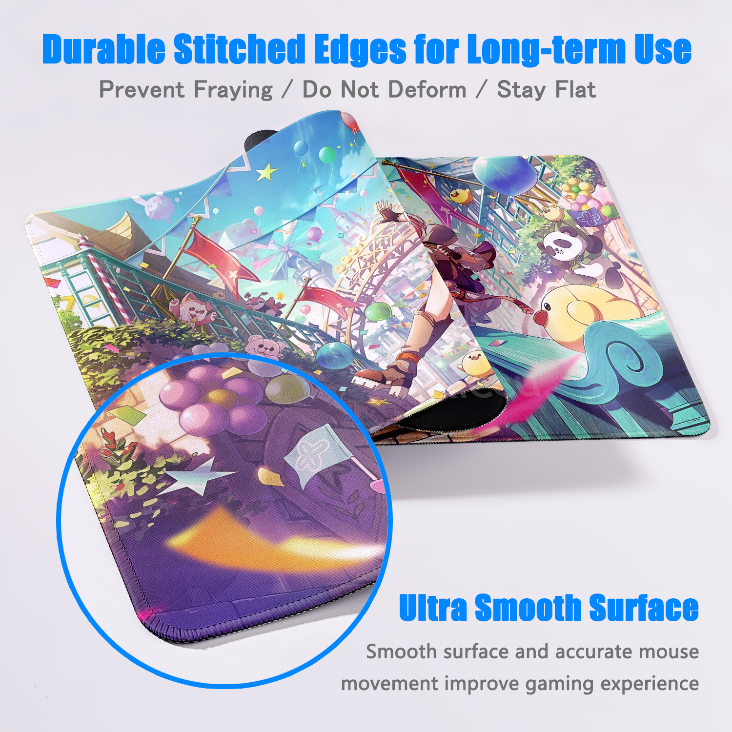 แผ่นรองเมาส์เกมโปรเจ็กต์เซไค P - Desk Setup Accessories Aesthetic บทวิจารณ์และราคา