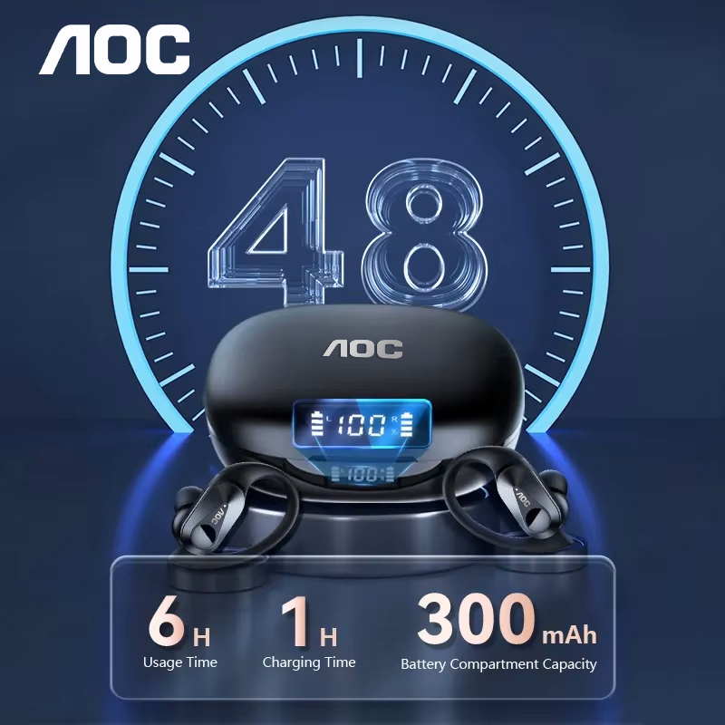 ช้อยส์ AOC ชุดหูฟังกีฬาไร้สายบ - Headphone Hook Under บทวิจารณ์และราคา