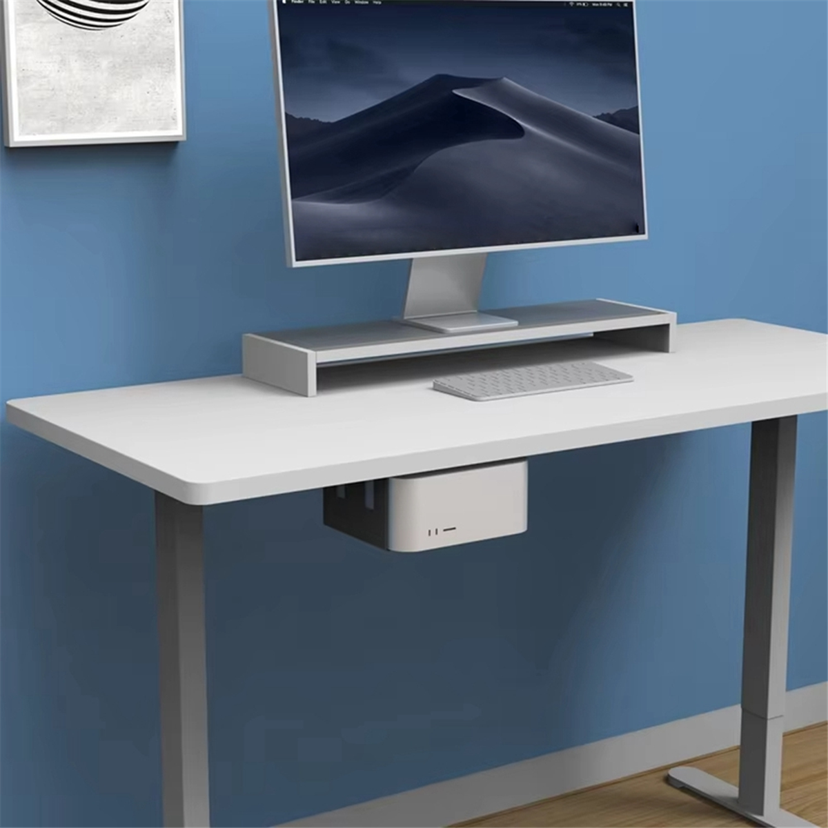 ใหม่เดสก์ท็อปด้านล่าง Wall Bra - Desk Setup Apple บทวิจารณ์และราคา