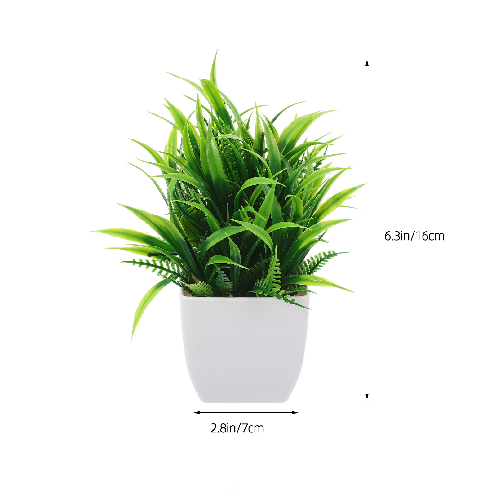 3 ชิ้น ต้นไม้ปลอมขนาดเล็ก ต้นไ - Plant Pot Small Desk บทวิจารณ์และราคา