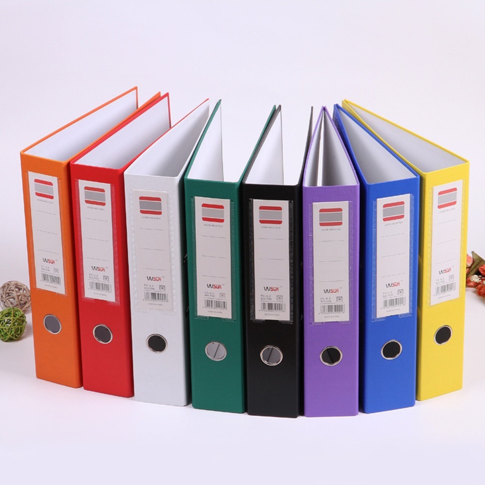 ที่ยึดเกาะสองรูแบบพกพาที่แฟ้มส - Ring Binder Box บทวิจารณ์และราคา