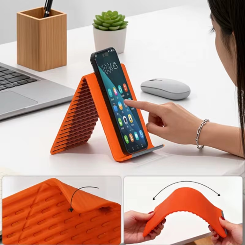 ที่วางโทรศัพท์ซิลิโคนแบบพับได้ - Desk Setup Home บทวิจารณ์และราคา