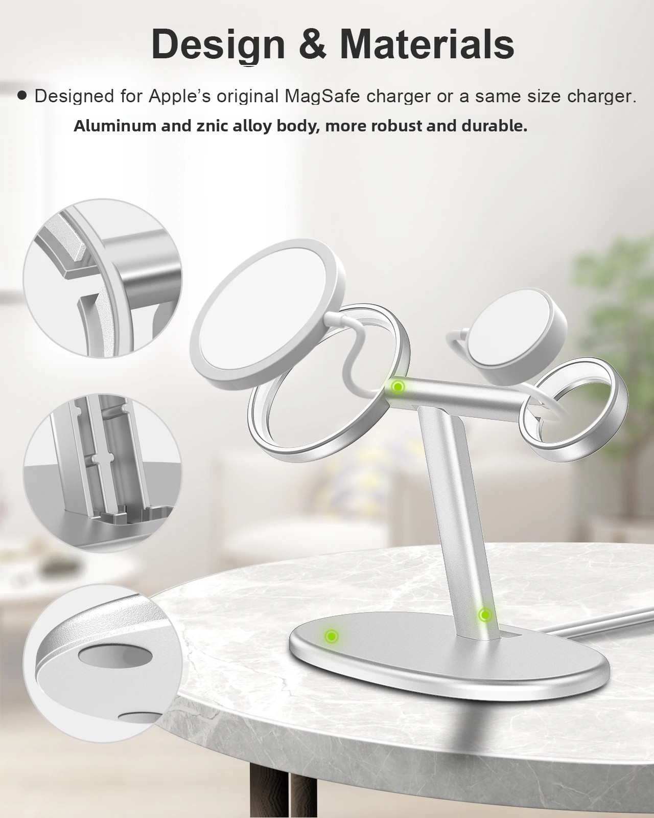 EWA 2-in-1 แท่นวางโทรศัพท์ตั้ง - Desk Setup Apple บทวิจารณ์และราคา