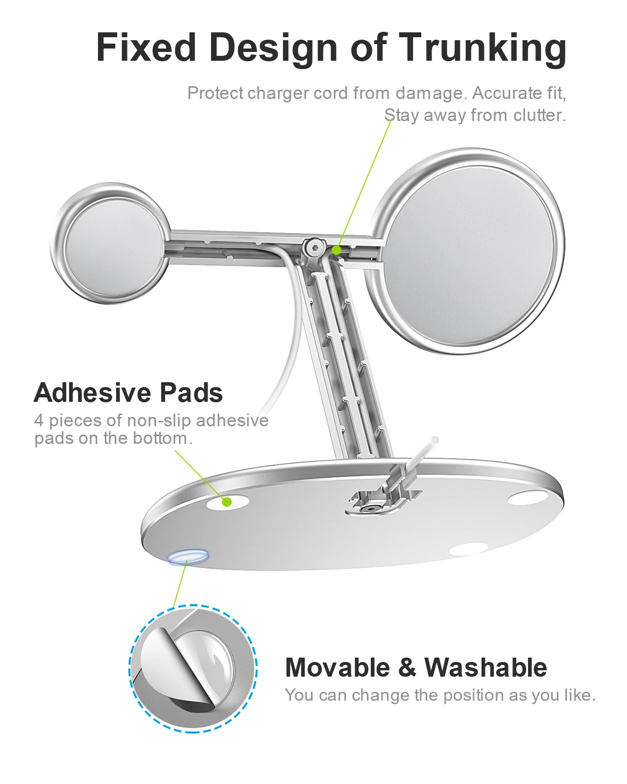 EWA 2-in-1 แท่นวางโทรศัพท์ตั้ง - Desk Setup Apple บทวิจารณ์และราคา