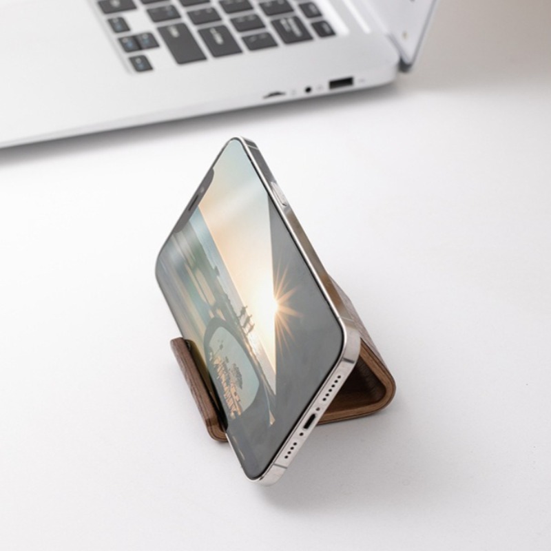 ขาตั้งโทรศัพท์ไม้เนื้อแข็งวอลน - Desk Setup Home บทวิจารณ์และราคา