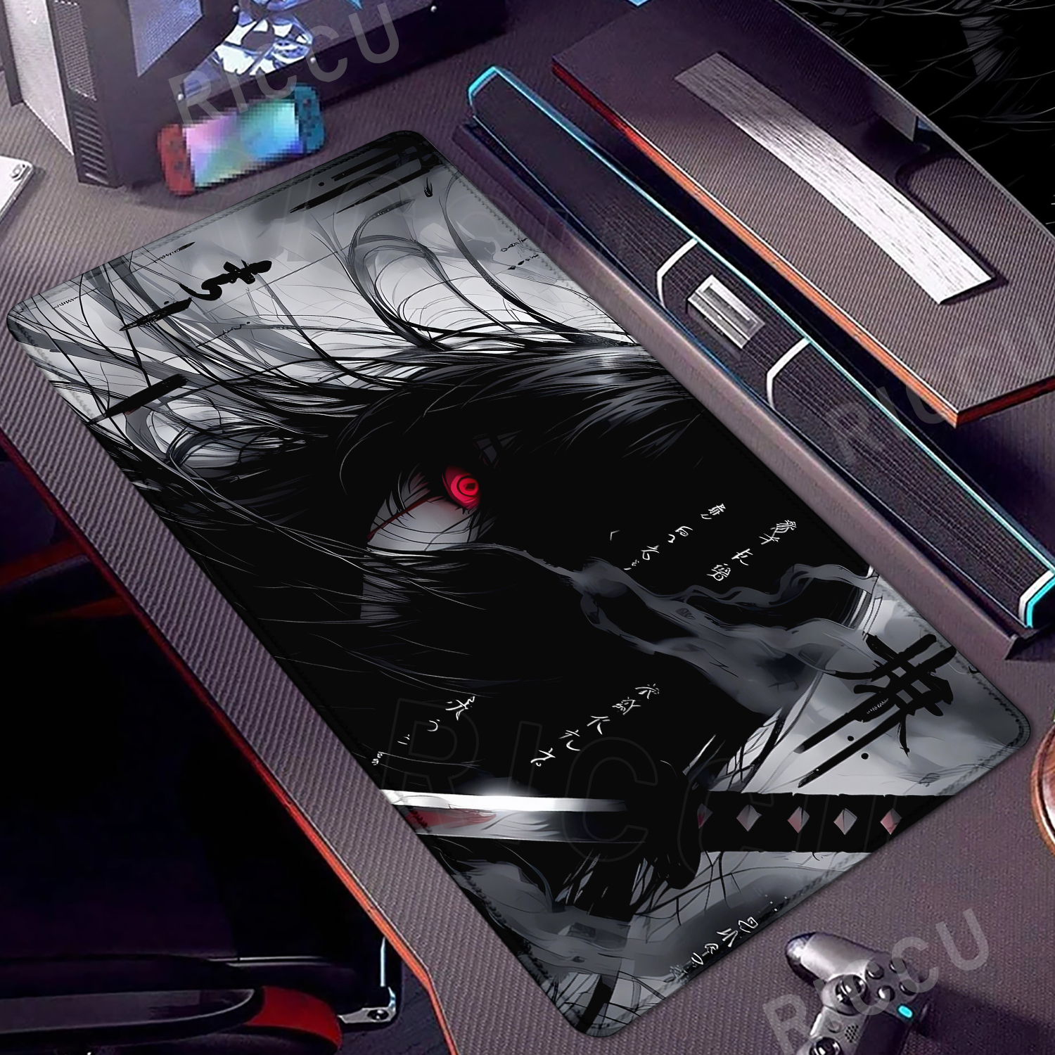 แผ่นรองเมาส์ลายอนิเมะสาวสวย สำ - Desk Setup Accessories Aesthetic บทวิจารณ์และราคา