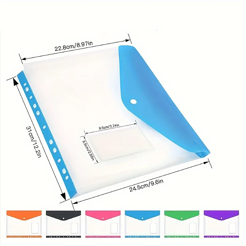 แฟ้มพลาสติกหลากสีพร้อมกระดุมล็ - Ring Binder Box บทวิจารณ์และราคา