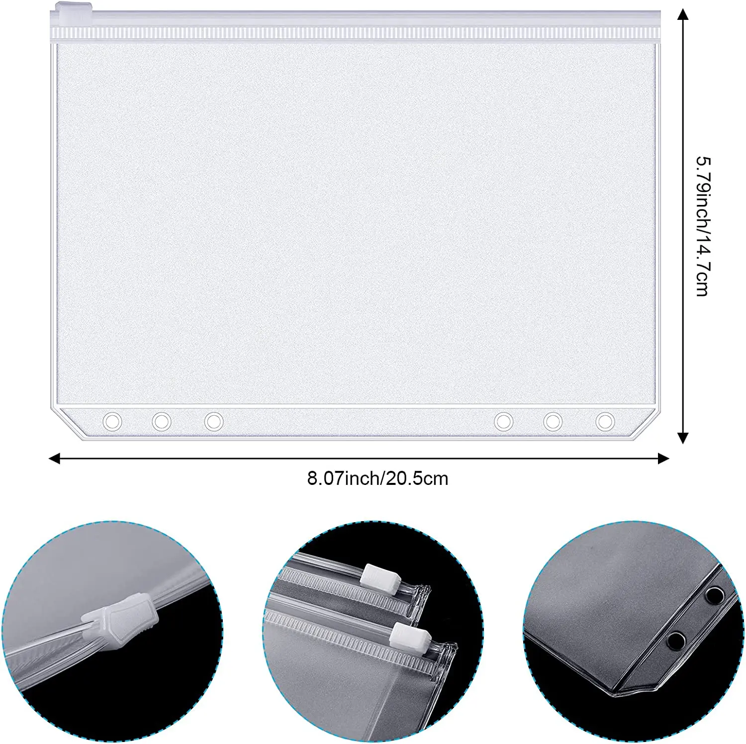 Binder กระเป๋า A6 6-Hole Zippe - Ring Binder Box บทวิจารณ์และราคา