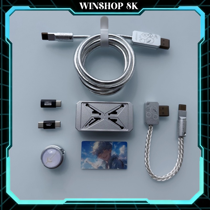 WINSHOP Esports HUB Dual-In 4- - Desk Setup Accessories Aesthetic บทวิจารณ์และราคา