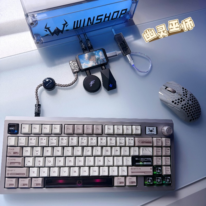 WINSHOP Esports HUB Dual-In 4- - Desk Setup Accessories Aesthetic บทวิจารณ์และราคา
