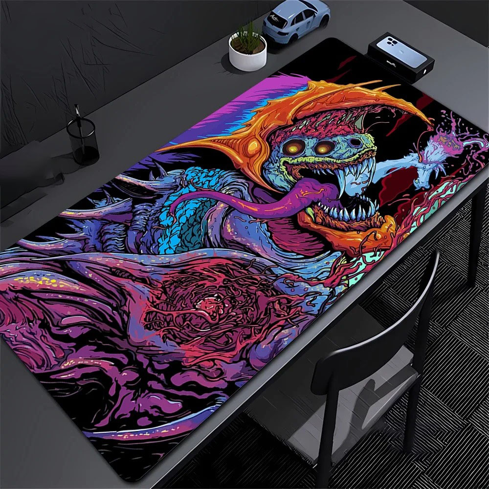 แผ่นรองเมาส์ลายดอกโบตั๋นมังกรต - Desk Setup Art บทวิจารณ์และราคา