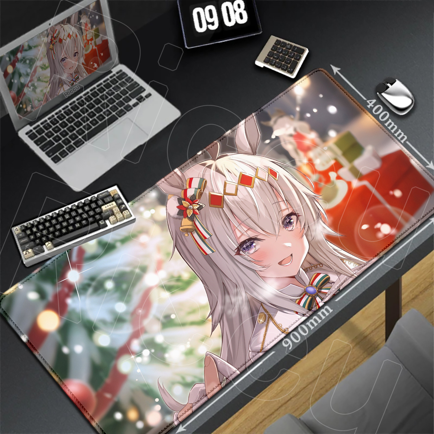 อะนิเมะยอดนิยม Uma Musume Ogur - Desk Setup Accessories Aesthetic บทวิจารณ์และราคา