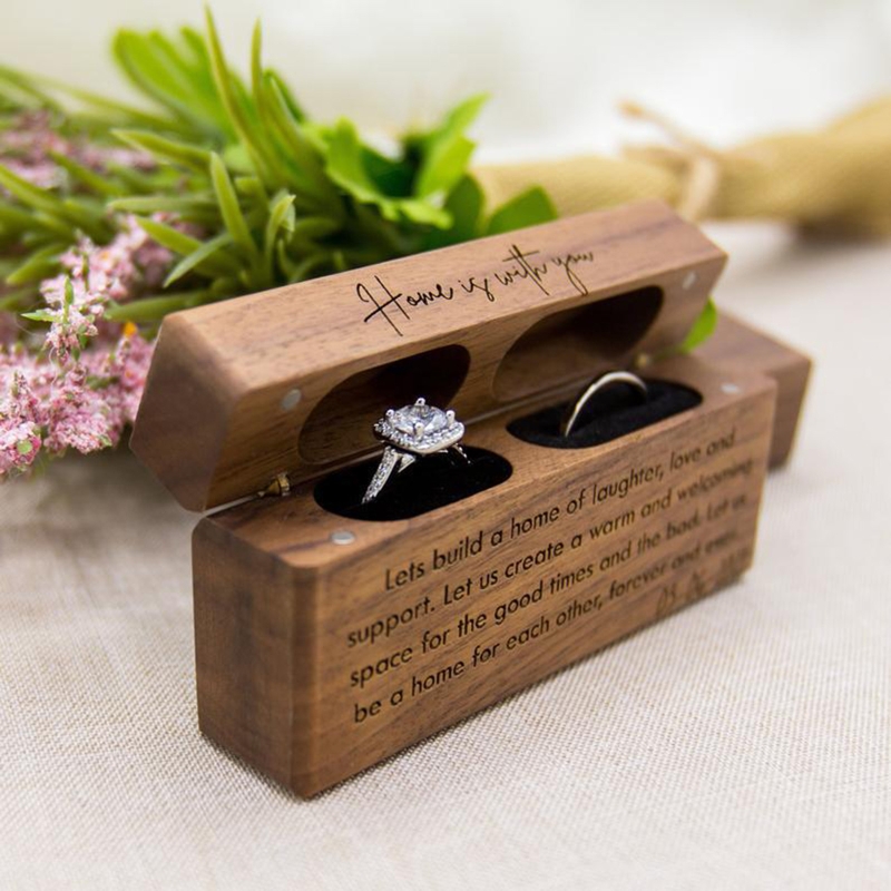 ZB91 กล่องแหวนสำหรับงานแต่งงาน - Ring Binder Box บทวิจารณ์และราคา