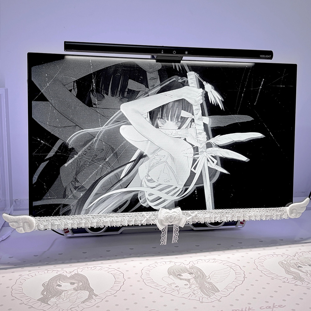 สายรัดตกแต่งจอคอมพิวเตอร์ลูกไม - Setup Desk Monitor บทวิจารณ์และราคา