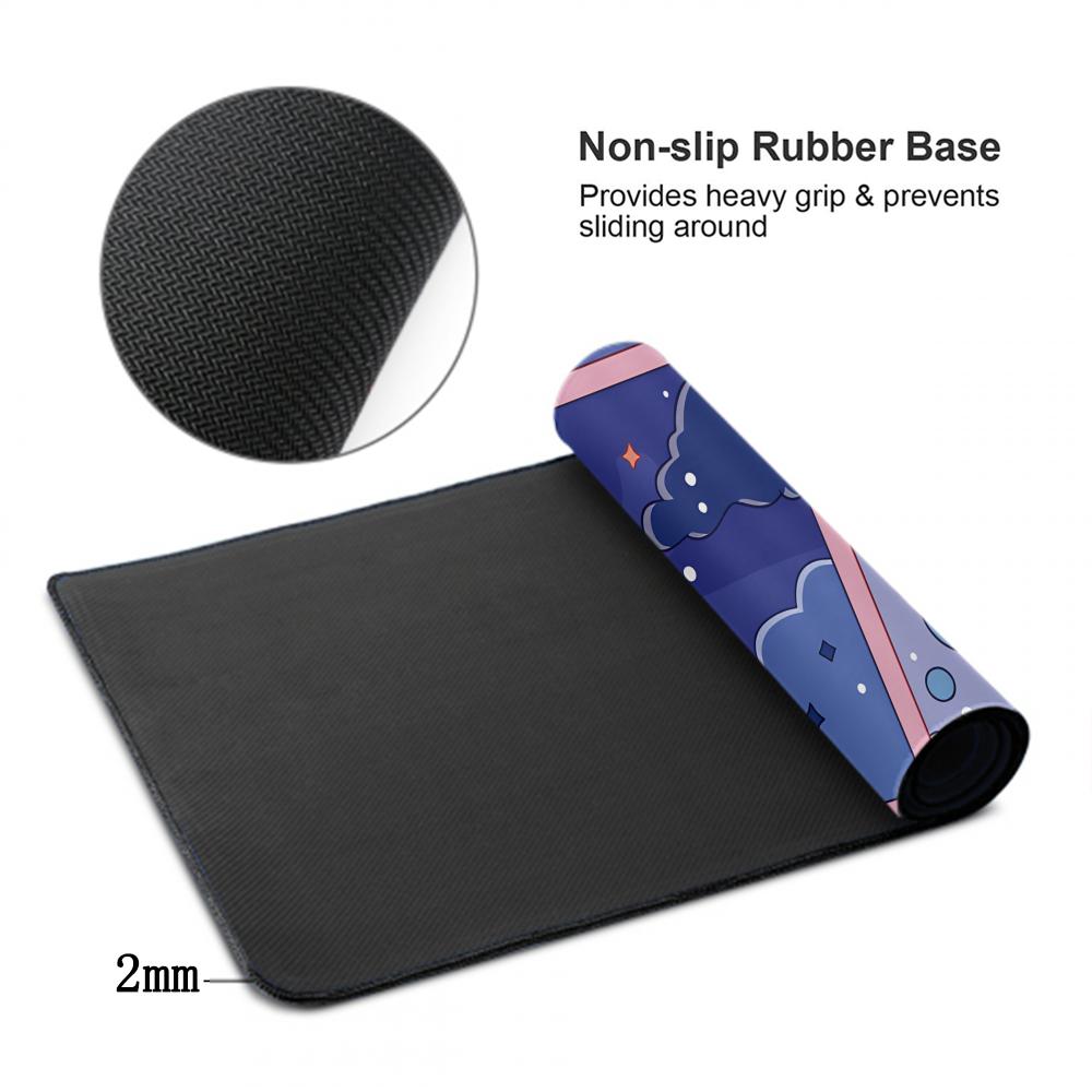 แผ่นรองเมาส์ขนาดใหญ่ HYBXAXC ล - Desk Setup Accessories Aesthetic บทวิจารณ์และราคา