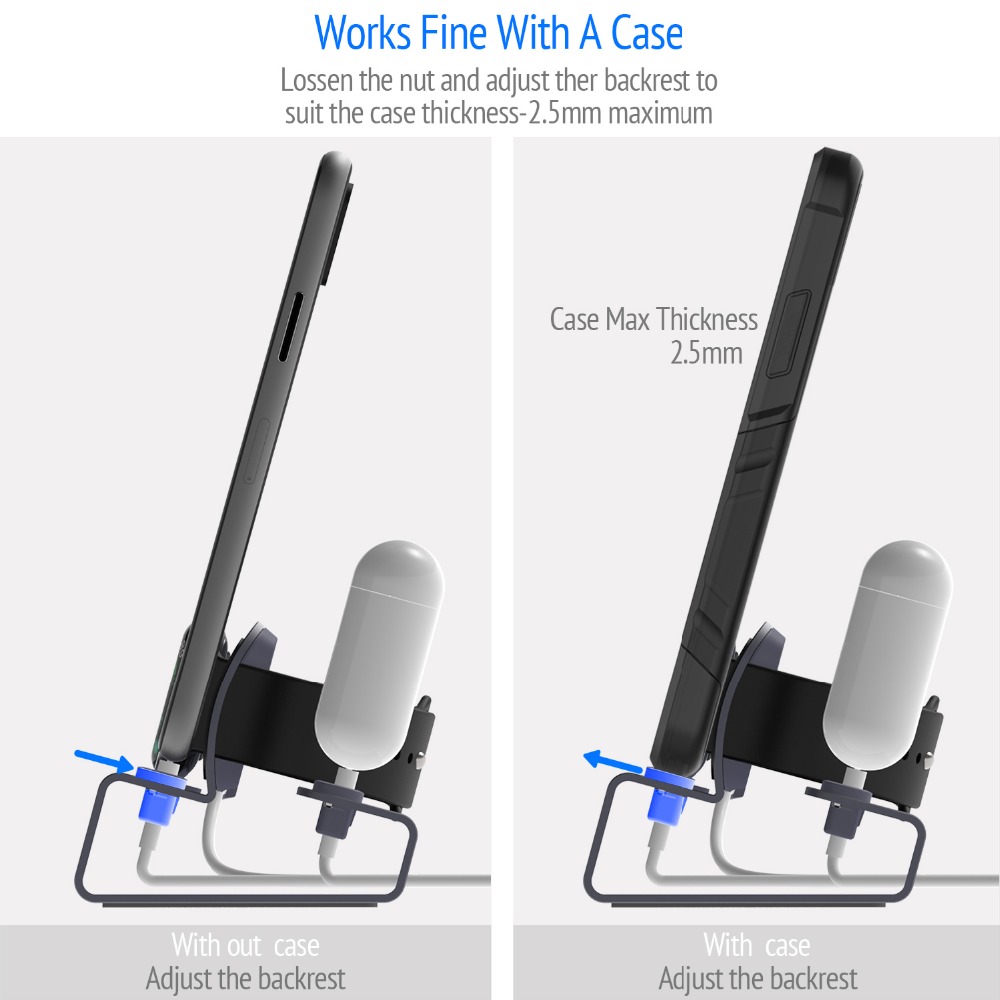 แท่นชาร์จขาตั้งสําหรับ AirPods - Desk Setup Apple บทวิจารณ์และราคา