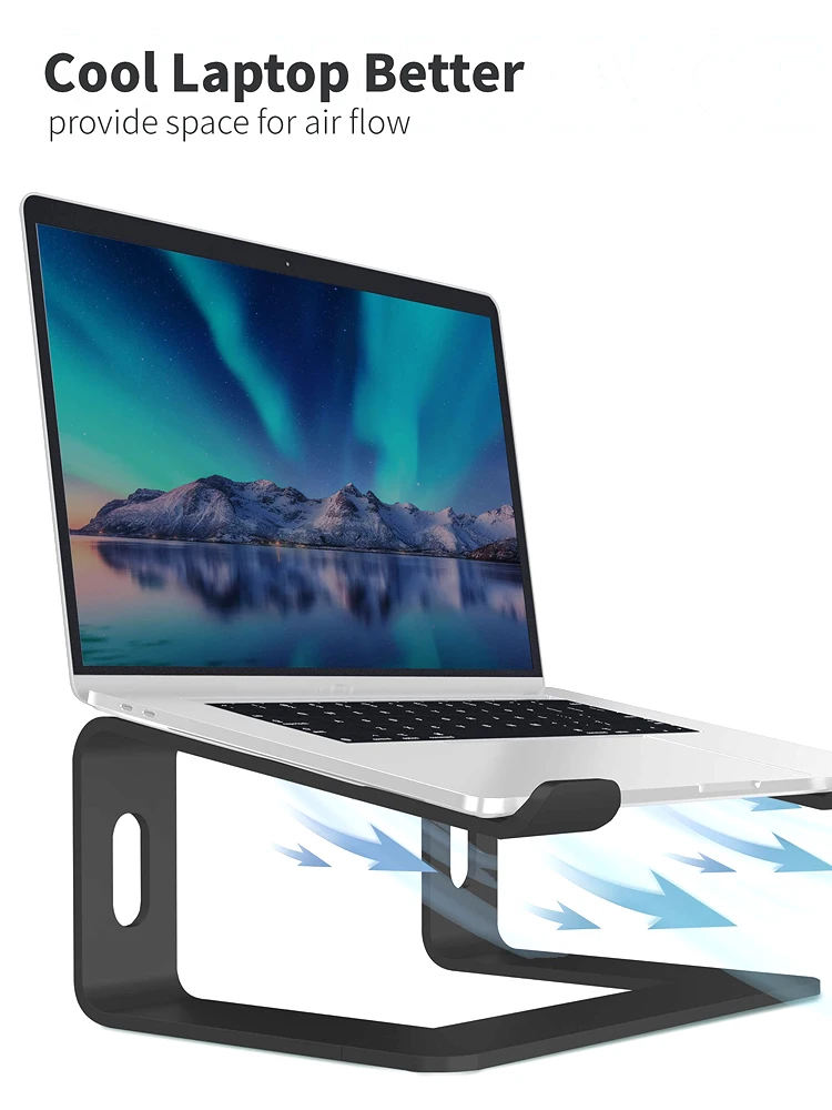ขาตั้งแล็ปท็อป Ergonomic แล็ปท - Desk Setup Macbook บทวิจารณ์และราคา