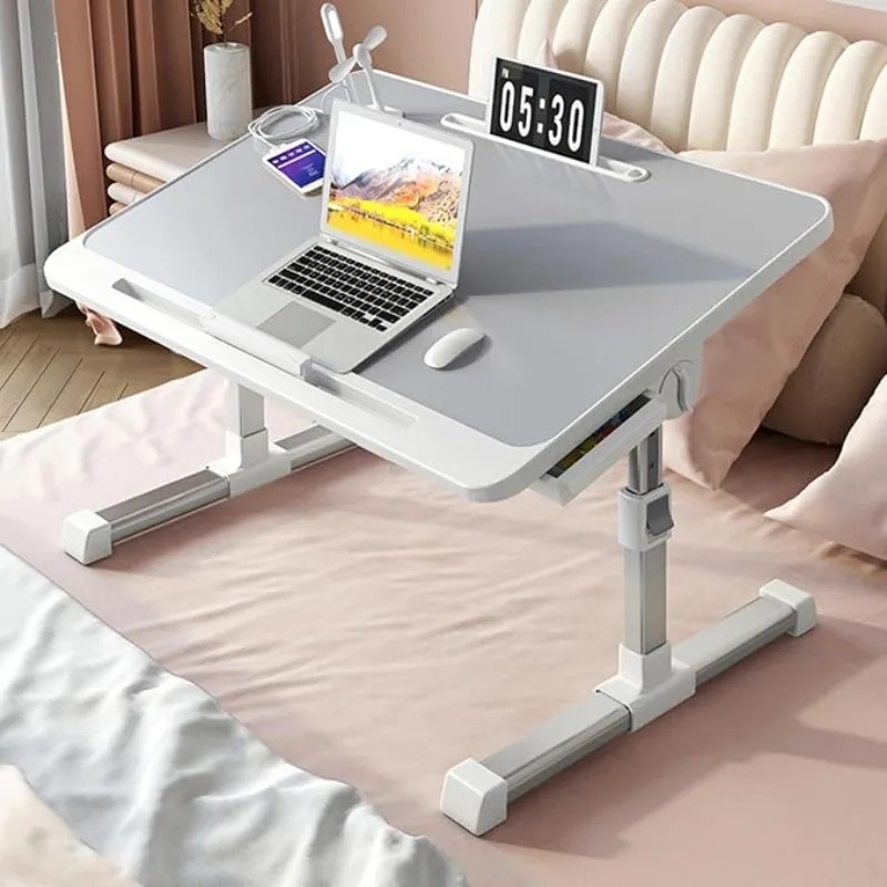 เตียงแล็ปท็อปโต๊ะถาดเตียงแล็ปท - Desk Setup Pc บทวิจารณ์และราคา