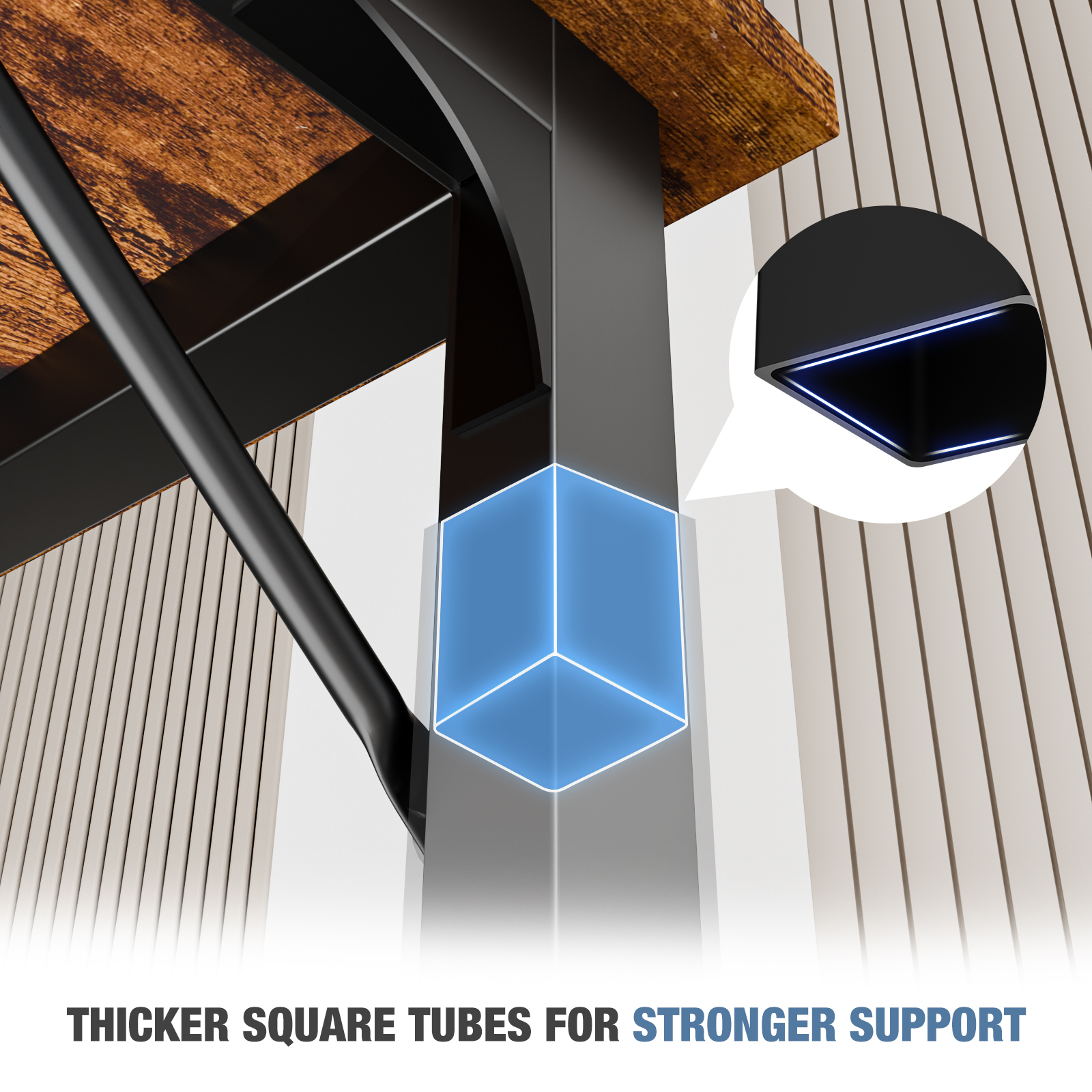 โต๊ะกาแฟทรงสี่เหลี่ยมสูง รุ่น  - Desk Setup Home บทวิจารณ์และราคา