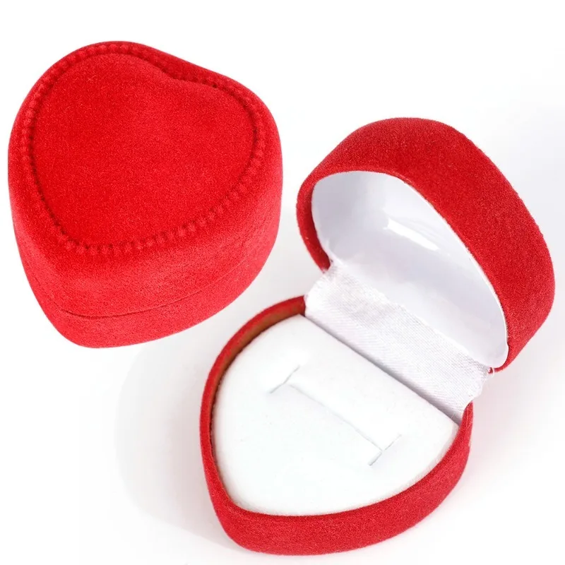 กล่อง Cincin bentuk Hati สีแดง - Ring Binder Box บทวิจารณ์และราคา