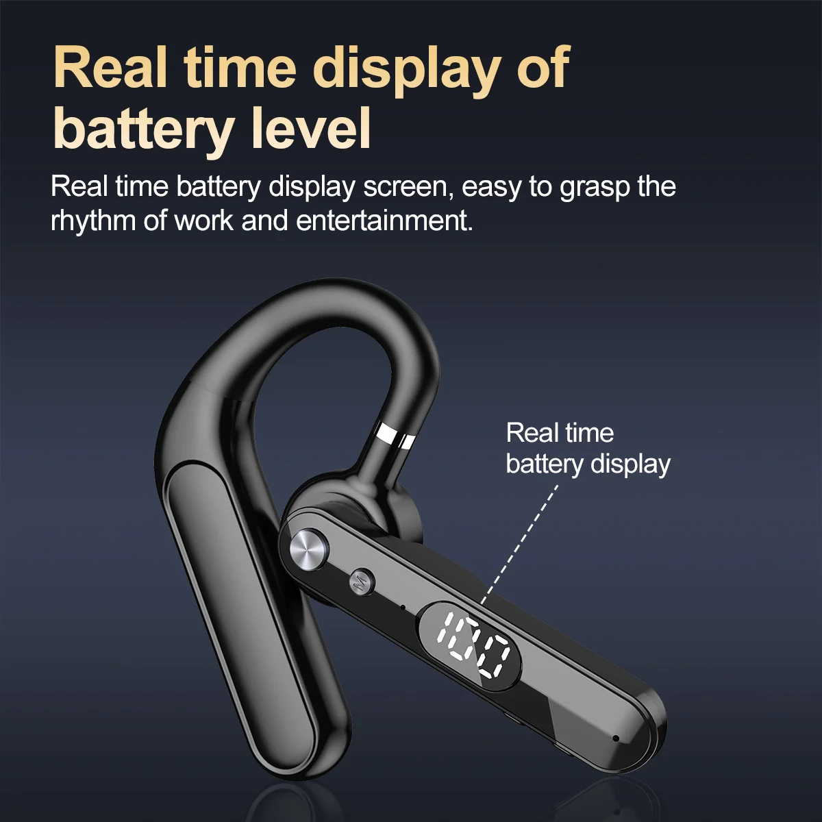 หูฟังไร้สายบลูทูธพร้อมไมโครโฟน - Headphone Hook Under บทวิจารณ์และราคา
