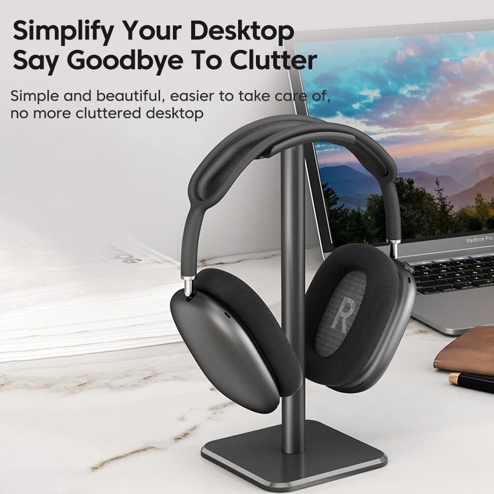 Universal ขาตั้งหูฟังอลูมิเนีย - Headphone Hook Under บทวิจารณ์และราคา