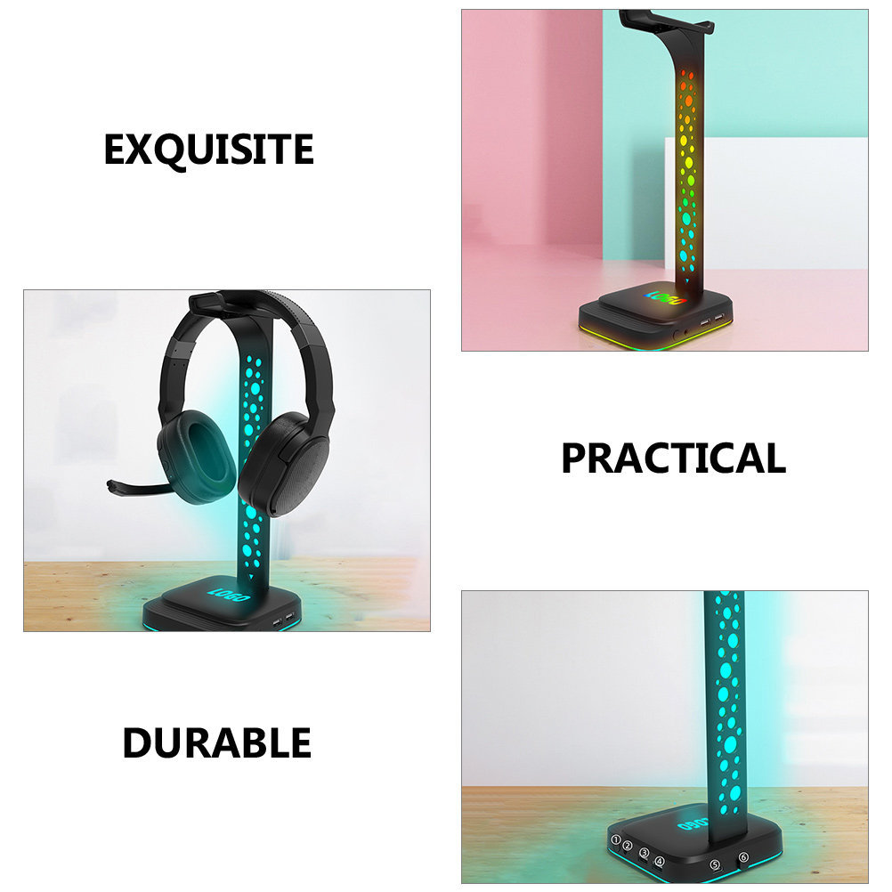 ขาตั้งหูฟัง ขาตั้งชุดหูฟัง ชาร - Desk Setup Headphones บทวิจารณ์และราคา