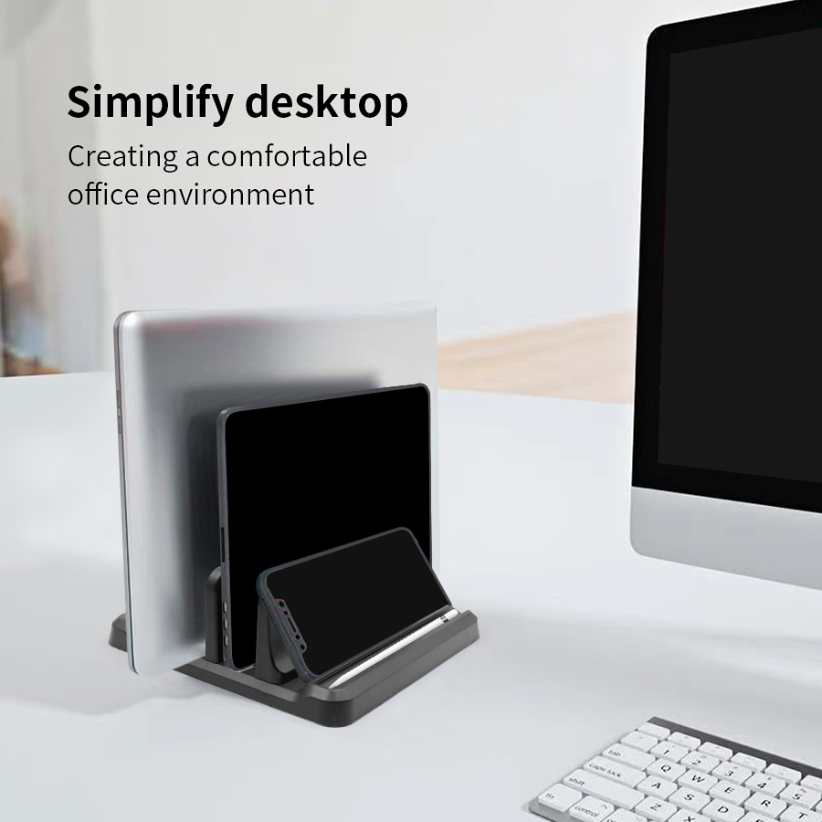 ขาตั้งแล็ปท็อปแนวตั้งพลาสติกแท - Desk Setup Macbook บทวิจารณ์และราคา