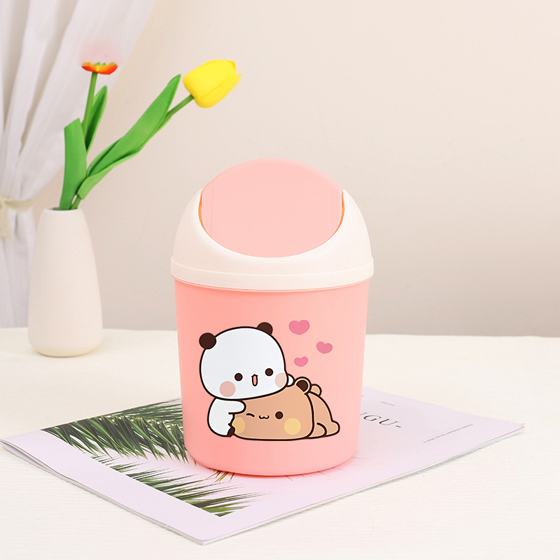 ถังขยะตั้งโต๊ะขนาดเล็ก Bubu Du - Desk Setup Clean บทวิจารณ์และราคา
