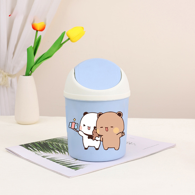 ถังขยะตั้งโต๊ะขนาดเล็ก Bubu Du - Desk Setup Clean บทวิจารณ์และราคา