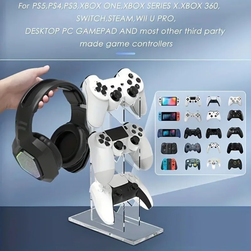 ชั้นวางเก็บอุปกรณ์เกม 3 ชั้น พ - Desk Setup Headphones บทวิจารณ์และราคา