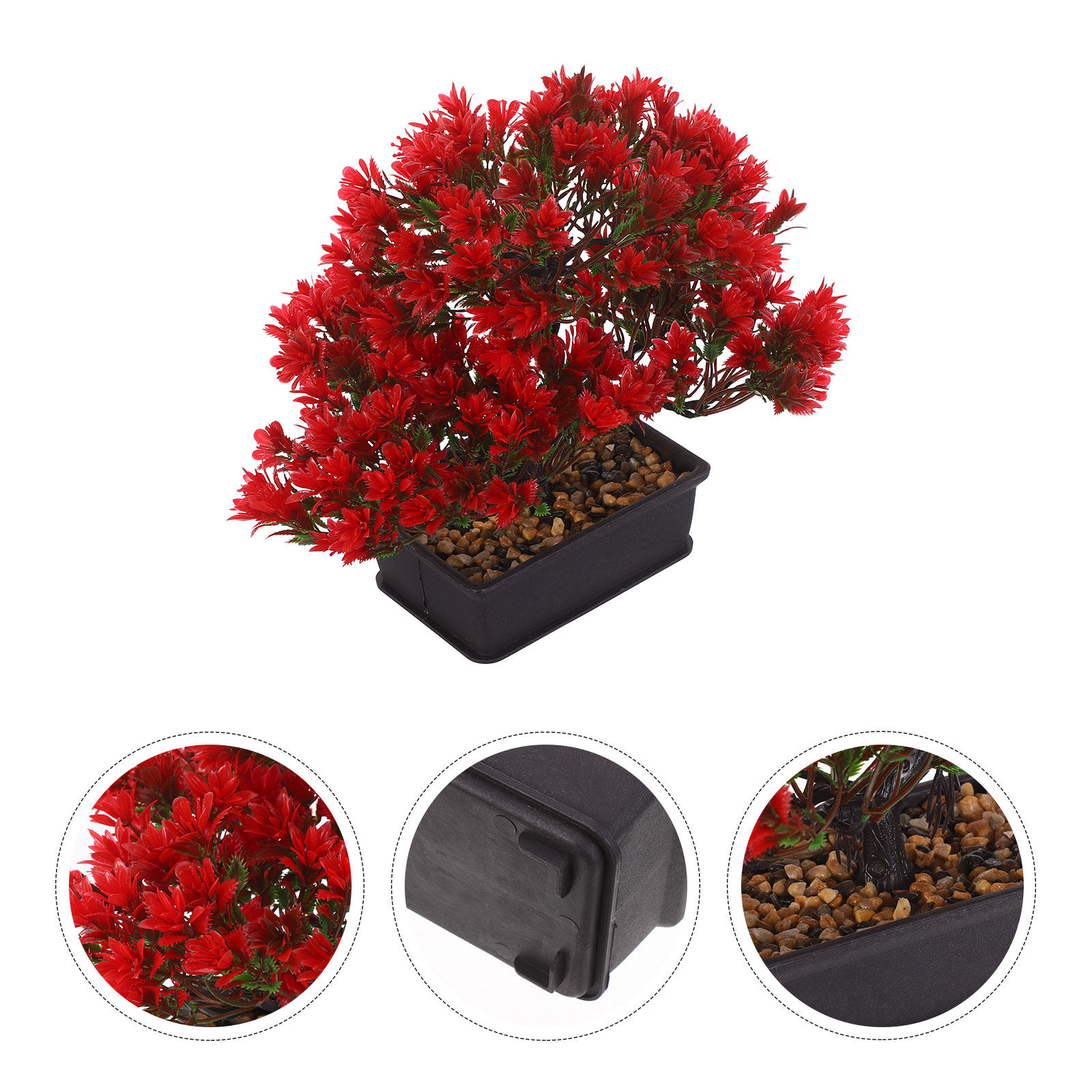 ต้นบอนไซเทียมขนาดเล็ก กระถางพล - Plant Pot Small Desk บทวิจารณ์และราคา