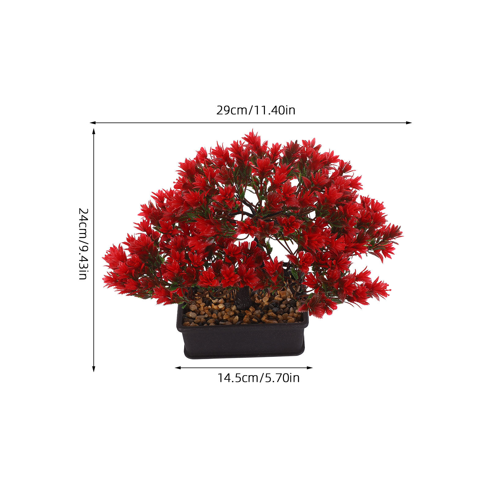 ต้นบอนไซเทียมขนาดเล็ก กระถางพล - Plant Pot Small Desk บทวิจารณ์และราคา