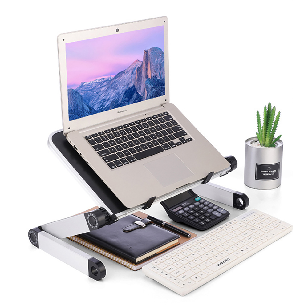 โต๊ะแล็ปท็อปแบบปรับได้ขาตั้งอล - Desk Setup Pc บทวิจารณ์และราคา