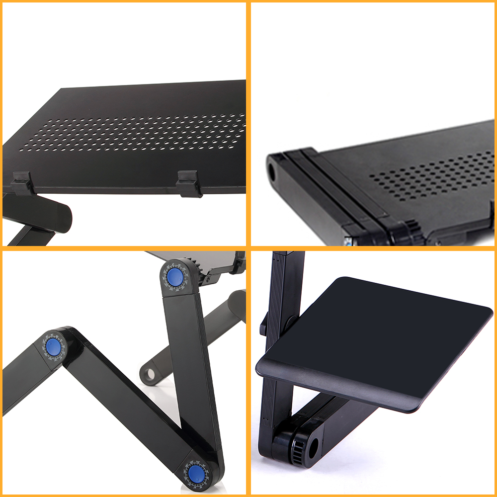 โต๊ะแล็ปท็อปแบบปรับได้ขาตั้งอล - Desk Setup Pc บทวิจารณ์และราคา