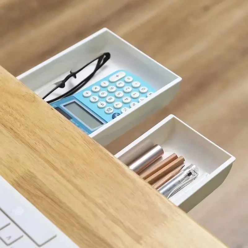 Self Adhesive Storage กล่องลิ้ - Desk Setup Home บทวิจารณ์และราคา