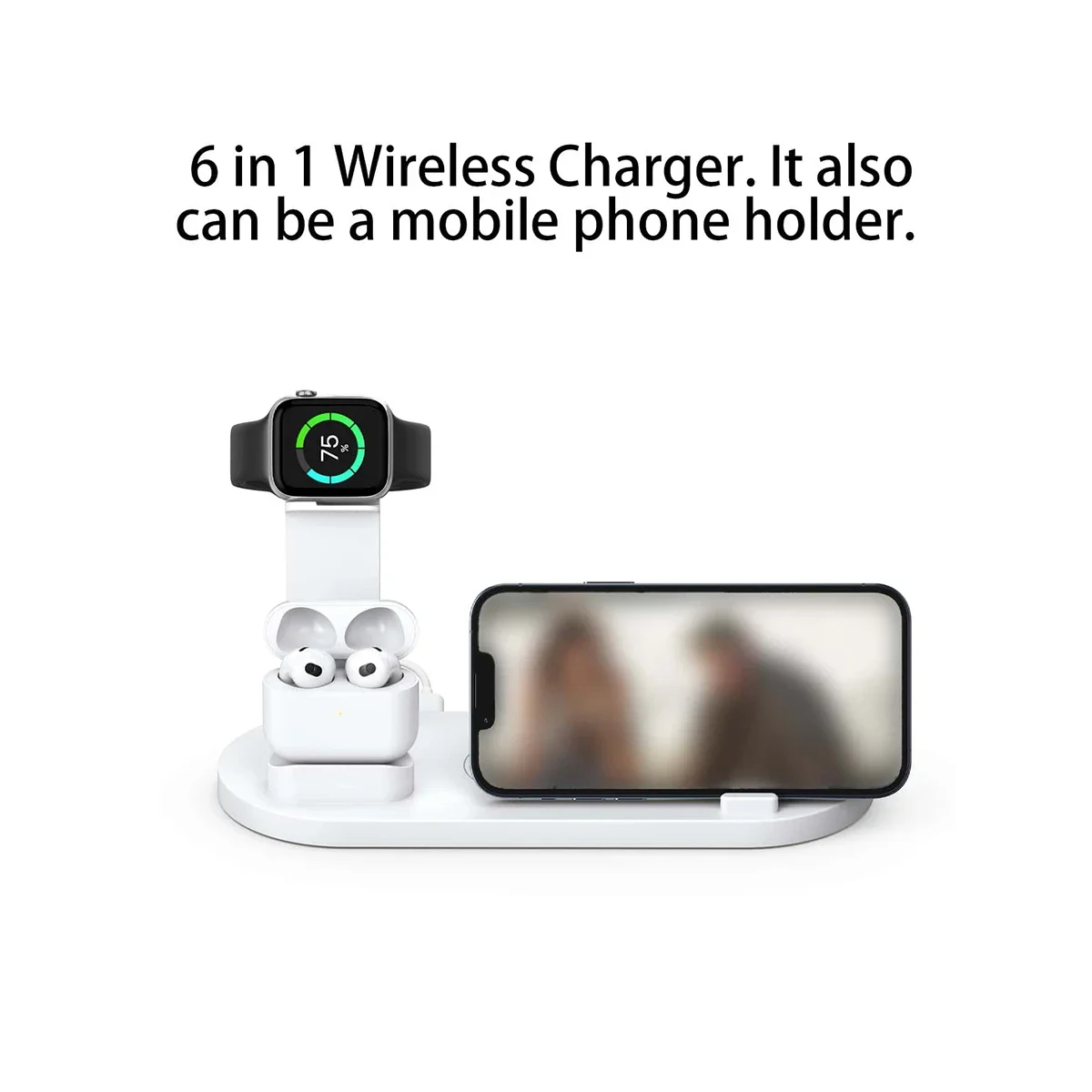 7 In 1 Wireless Charger Stand  - Desk Setup Apple บทวิจารณ์และราคา