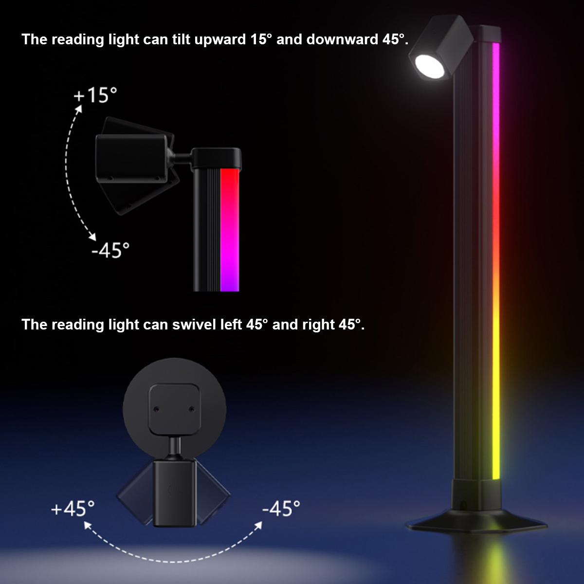 ไฟ LED RGB อัจฉริยะ ควบคุมผ่าน - Desk Setup Art บทวิจารณ์และราคา