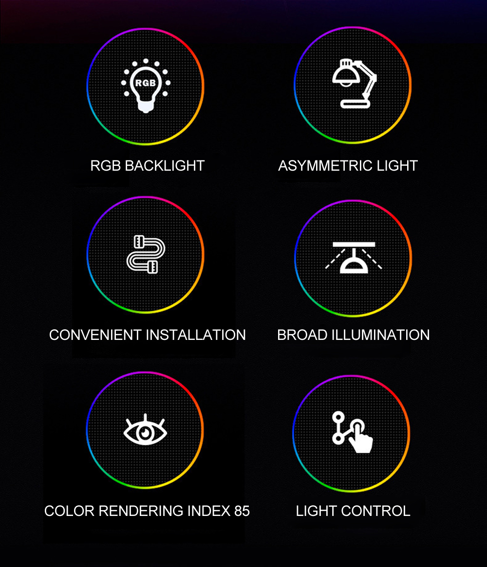 ไฟตกแต่งจอคอมพิวเตอร์แบบ LED R - Setup Desk Monitor บทวิจารณ์และราคา